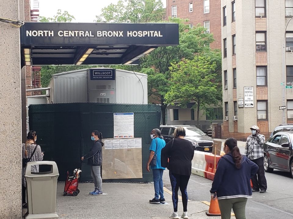 North Central Bronx Hospital Covid Expansion Wing
